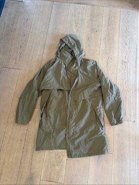 lululemon athletica Olive Green Hooded Field Jacket super comfortable